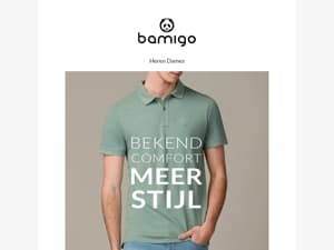 Vernieuwde polo's: nóg meer stijl