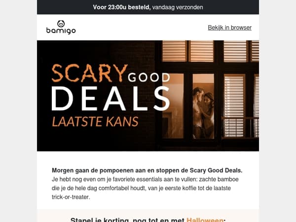 Straks verdwijnen de deals als een spook 👻