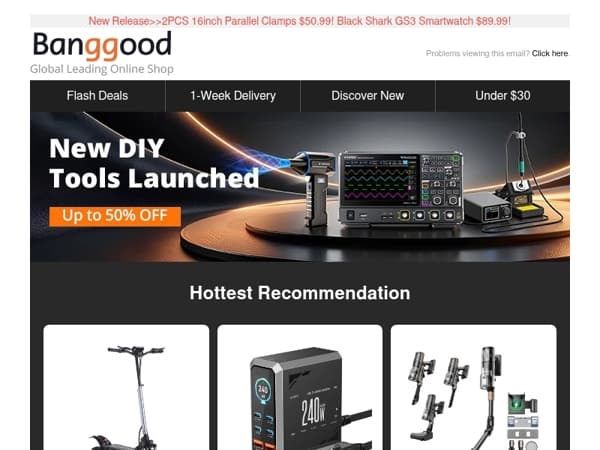 [New DIY Tools Launched🪚] Woodworking Tools BIG Discount & R5 7430U 16+512GB Mini PC Only $358!