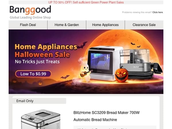 🧡[Low To $0.99] Home Appliances Halloween Sale! XIAOMI Nose Hair Trimmer Only $36.99, Xmund Rocking Chair Only $71.99