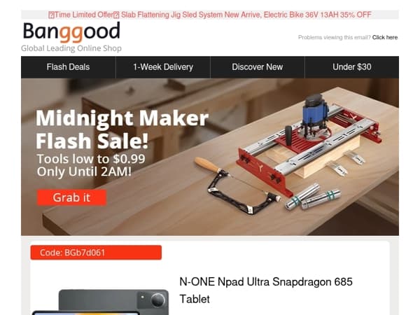 You're Invited: Grab N-ONE Npad Ultra at $1?9.99