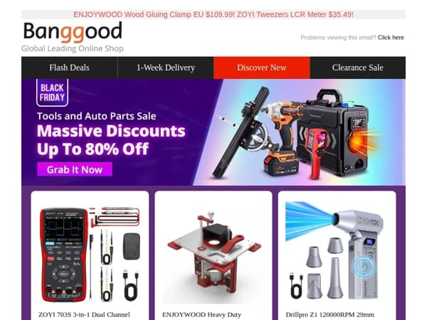 [Bl@ck Friday DIY Tools] Pipe Leak Listen Test Only $7.99! Brushless Impact Wrench EU Only $27.99! Track Square Multiple Only From $52.99,Shop Now>>