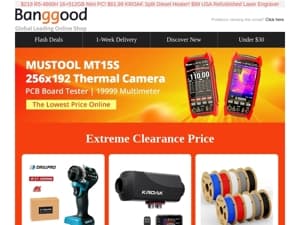 [ Extreme Clearance Price🚀!] $19.99 Max 280NM Brueshless Electric Screwdriver! $71.99 PLA 3D Printer Filament! Redmi Note 13 Pro $234.99!