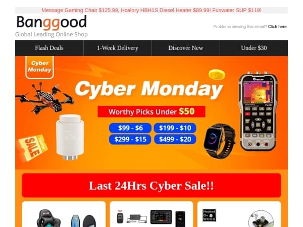[Cyber Monday Last 24Hrs!]  Discount Upgrade>Hottest DJI NEO2 $279, ANGWATT F1 NEW $489.30!  Hurry!