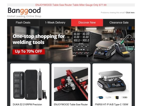 [ Up To 70% OFF One-stop Shopping] HONGDUI HD30-KY Fence Stop Kit Only $87.99, FNIRSI HS-03 Soldering Iron $54.99 CN/CZ Stock,Shop Now>>