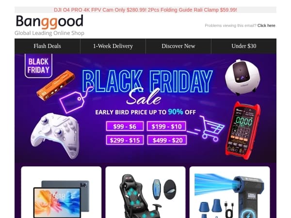 [48-Hour Early Bird Sale🚀] Enjoy Black Friday Price Now😀! N-One Y1 Tablet Only $67.99! Turbo Fan Set Only $17.99!