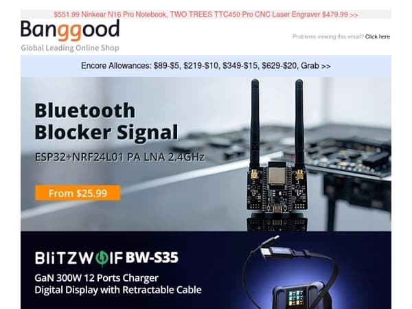[Electronics & Smart Devices] You'll Regret Missing These Deals 👀, Total $50 OFF Allowances.