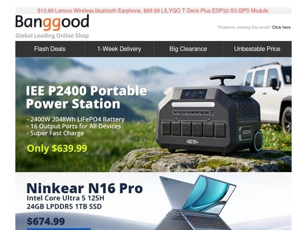 [Limited] Only $126.99 Refurbished ATOMSTACK Swift 12W, Only $674.99 Ninkear N16 Pro Laptop! End Soon >