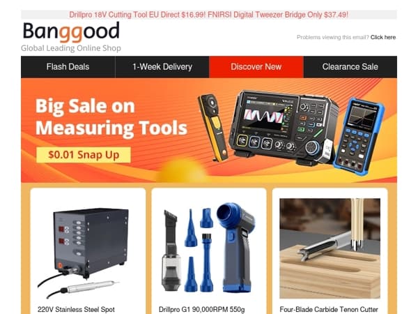 [DIY Tools & Auto] Hantek DSO2D50 EU Direct $329.99! 8KW Diesel Heater starting at just $85.99! ENJOYWOOD Pocket Hole Jig from $61.99,Shop Now>>