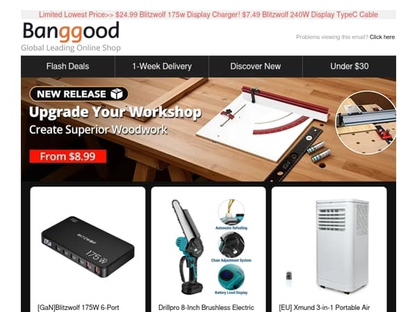 Fresh Finds Inside 🛠️ Woodworking Tools from $8.99 + More!