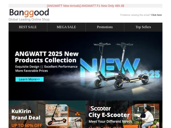 [Discount Upgrade For Double 11!] Mail Exclusive Max 80% OFF! Heated clothing Only $21.99, KuKirin G4 60V 2000W Scooter $919.10! Grab Now>>