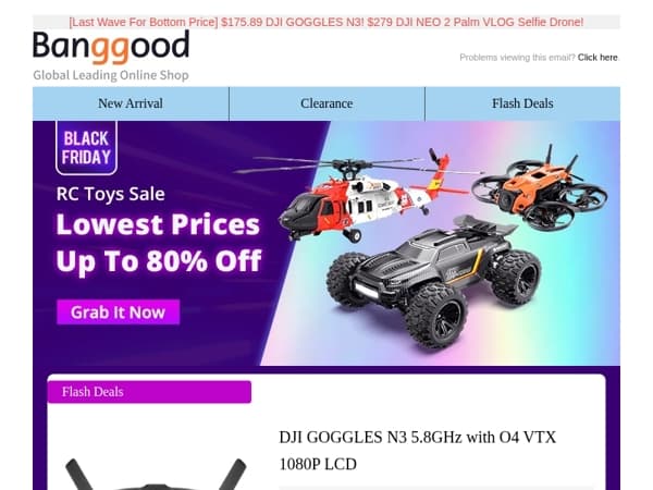 [Bl@ck Friday RC Toys Sale✈️🚗] Max 80% OFF! Mini RC Forklift $7.89! Alloy GTR Drift RC Car $33.99! FIMI X8 MINI $309!