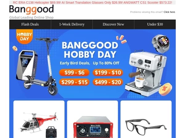 [24H Hobby Day Countdown!] Bottom Price Enjoy in Advance, HONGDUI Precision Stock Guides $134.99! More Inside>>