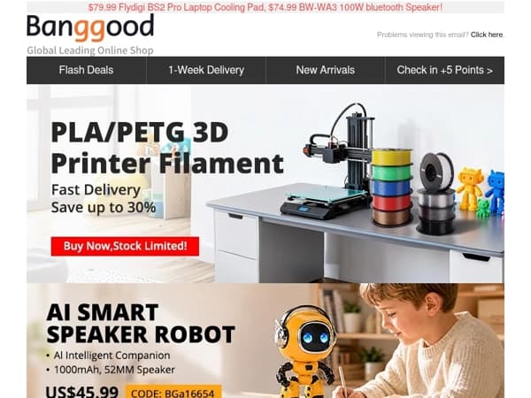🪐[Up to 80% Off] AI Smart Robot From $40.99, $26.99 Monster Speaker, Grab Now>