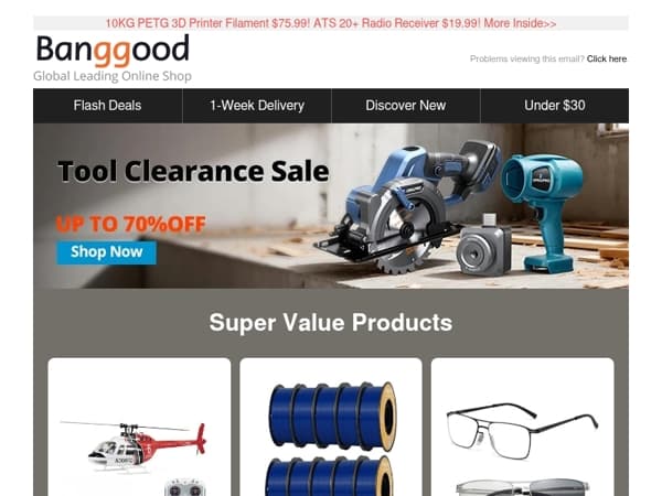 [Sunday Clearance: Up to 70% Off!] 21V Cordless High Pressure Washer Only $33.99! Max 280NM Electric Screwdriver $18.99!