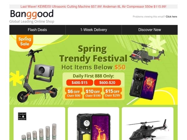 [Spring Sale Extra Allowance Continues⏰]  Last Chance to Get Bottom Price! N-ONE Y1 Tablet Only $57.99! TWO TREES TTC450 Engraver Only $599.99!