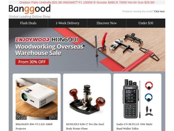 Discount Update!>> Blitzwolf BW-V5 Projector Now Only $69.99! DaranEner Power Station Only $125.65! GRAB!