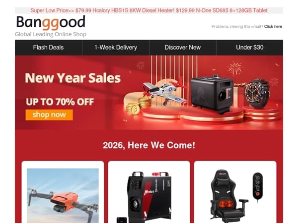 [2026, Here We Come!] New Year Sales Up to 70% OFF! Mαil Exclusive Only From $3.29!