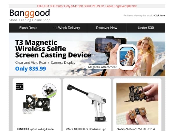 [ Year-End Sale! ]  Discount Upgrade>> $57.99 N-One Y1 Tablet 30Pcs Limited! New Wireless Selfie Screen Casting Device Release!