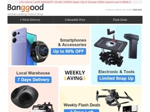 You gotta love this! Inspection Endoscope Camera $19.99, 23800mAh Jump Starter $45.99