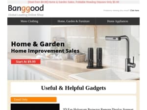 $27.99 3D Fan Hologram Projector, $99 Liectroux YW810 Robot Window Cleaner. Sold Out Soon.