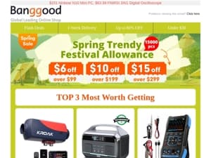 [$99-$6 Allowances] Only $99 Refurbished 600W Power Station, $46.99 KROAK Car Heater, Sold Out Soon!