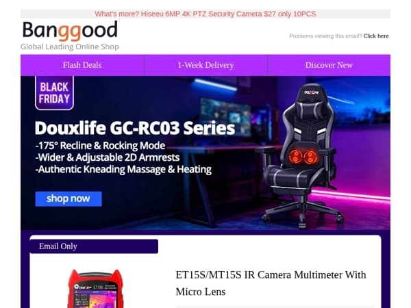 New Arrivals Flash Sale 👍: 2.4G 4CH RC Helicopter $74.99, Rowing Machine $169.99