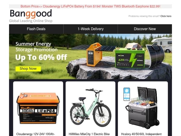 48H Exclusive Deal: 5KG PETG $41.99 | Hillmiles E-bike $588 & More Inside>>