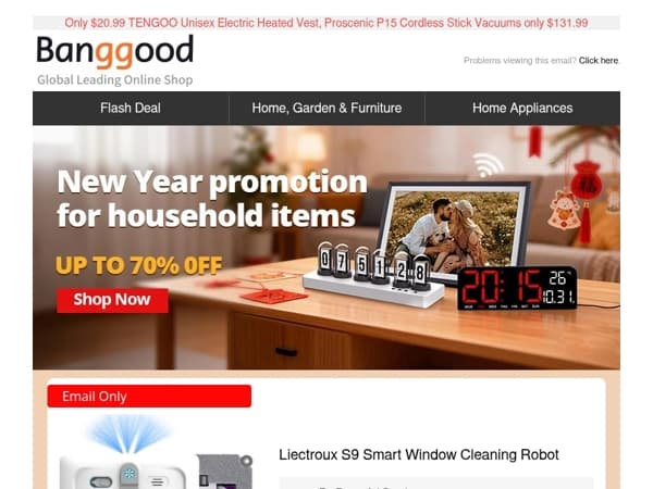 [New Year Discount] Liectroux S9 Smart Window Cleaning Robot only $173.99 Bominfit Foldable Fitness Trampoline only $99.99 >>