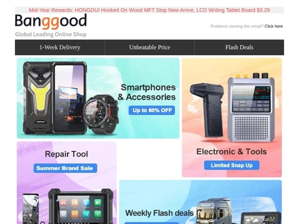 Hurry, Stock Restocked! 20+1 Brushless Electric Screwdriver $19.99, 2 Channels 100-200 MHz Digital Oscilloscope $1?5.99