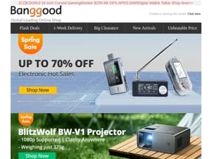 [Spring Trendy × World premiere] Only $52.99 BlitzWolf BW-V1 Projector, Ninkear N16 Pro Only $625 >>