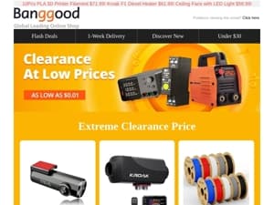 [ Extreme Clearance Price🚀!] $189 Refurbished WQ-W4 Pro E-Scooter! $32.99 220V Electric Welding Machine! $28.99 Blitzwolf BW-HL6 Smartwatch!