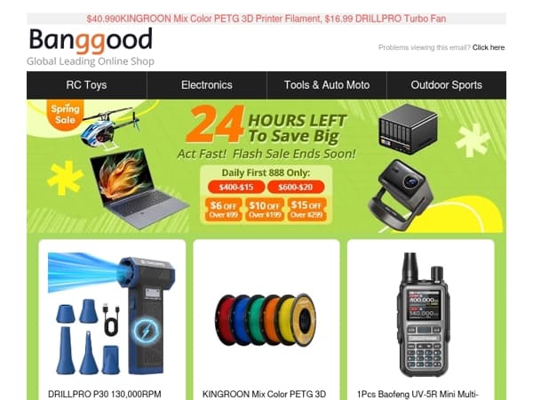 🔥Last 24 Hrs for Extra $35 OFF Payment Discout! $399.99 Blackview OSCAL LiFePO4 Power Station >>