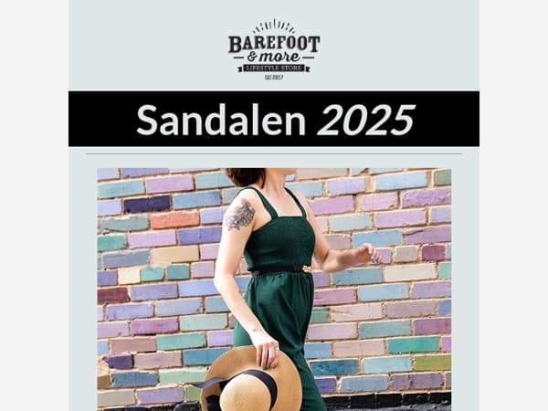 Voel de zomer aan je voeten – Ontdek onze barefootsandalen