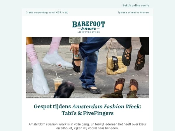 Gespot tijdens Amsterdam Fashion Week 👀