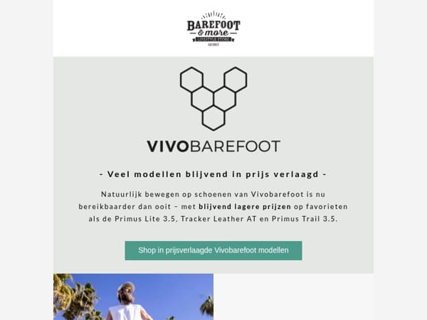 Lagere prijzen op favorieten van Vivobarefoot - Natuurlijk lopen, nu toegankelijker