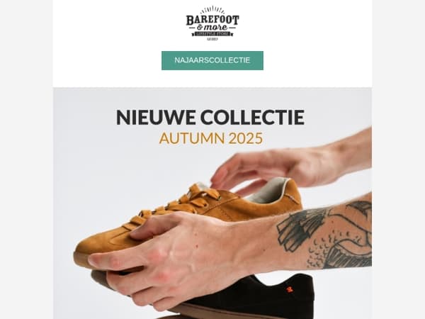 Nieuwe najaarscollectie: warme schoenen met blotevoetengevoel