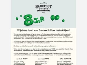 Feestmaand met workshops, give aways en Meet & Greets