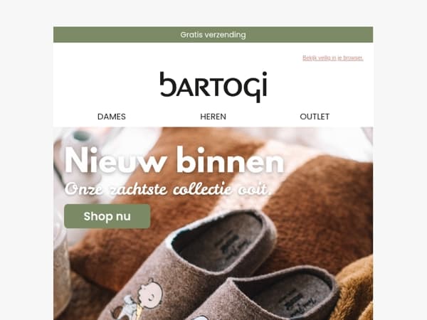 Ontdek onze nieuwe pantoffelcollectie ✨