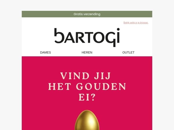 Vind jij het Gouden Ei?