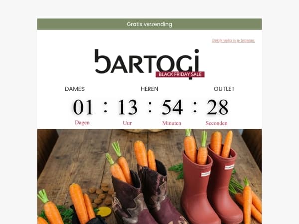 Laatste uren: tot 70% korting! 🖤