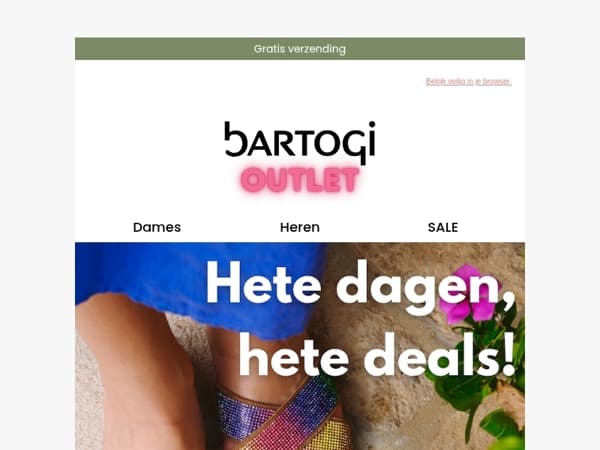 ☀️Tot 60% korting op zomerse modellen!