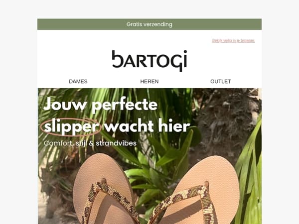 ☀️ Ready for Summer? Ontdek de slippers van Bartogi! ☀️