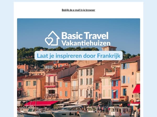 Laat je inspireren door Frankrijk