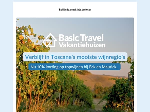 La Dolce Vita: verblijf in Toscane's mooiste wijnregio’s