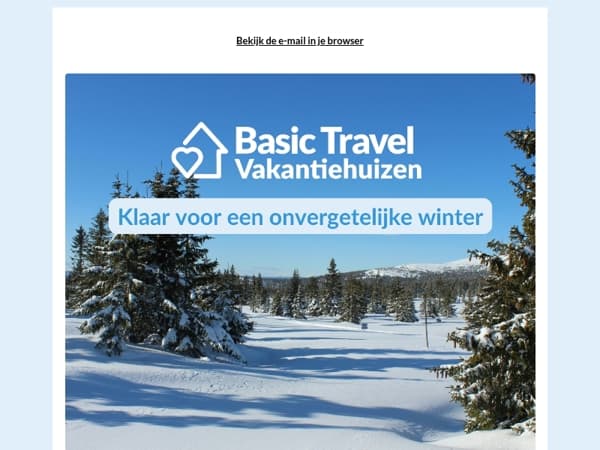 Ontdek jouw ideale winterverblijf