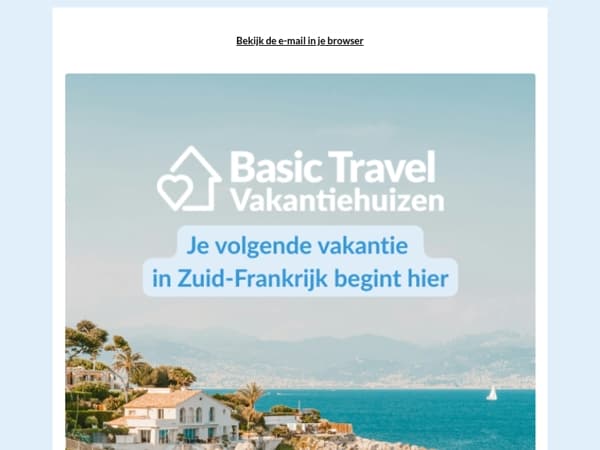 Op naar jouw volgende vakantie!🚗🏡☀️