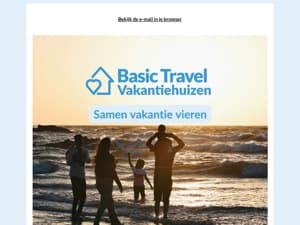 Samen vakantie vieren