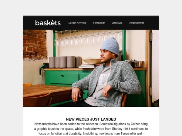 Add to your daily rotation: New in at Baskèts