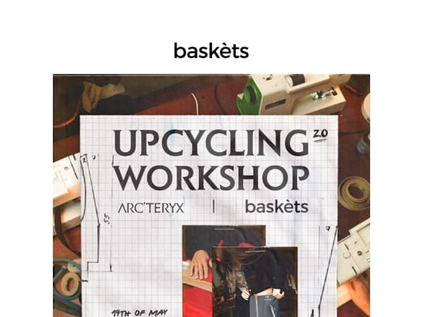 Sign up for our Arc’teryx upcycling workshop